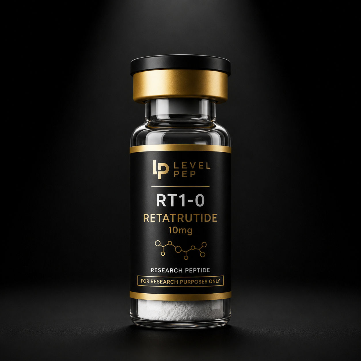 Retatrutide 10 mg Research Peptide | LevelPep